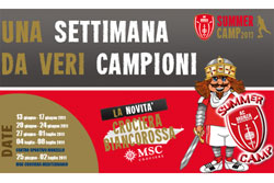 Monza, Summer Camp per giovani calciatori