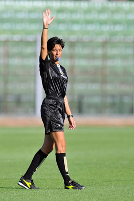 L'ascesa dell'arbitro Silvia Spinelli