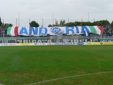 Tifosi Andria spettacolo al Degli Ulivi VIDEO