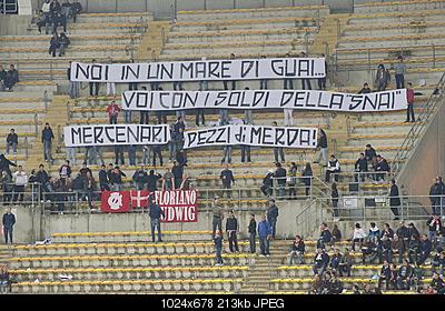 striscione calcioscommesse