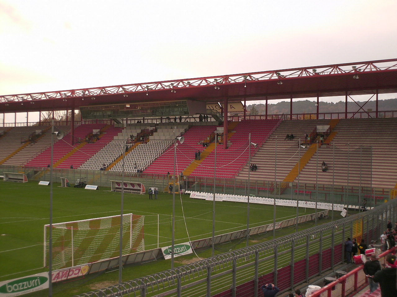 Il Perugia pensa allo stadio Curi senza barriere
