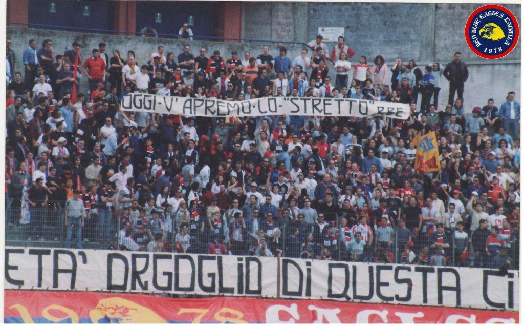 Tifosi L'Aquila: oggi v'apremo lo stretto