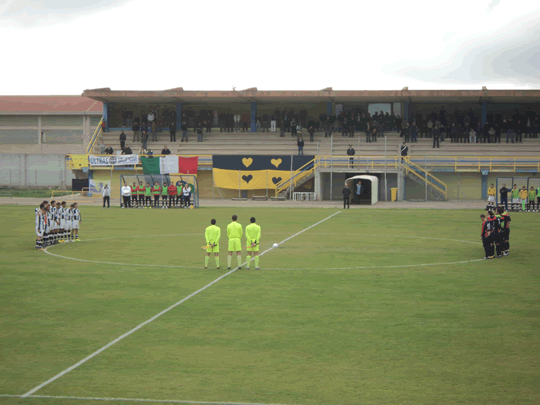 Sorrento-Benevento minuto di silenzio per i fratelli Staiano