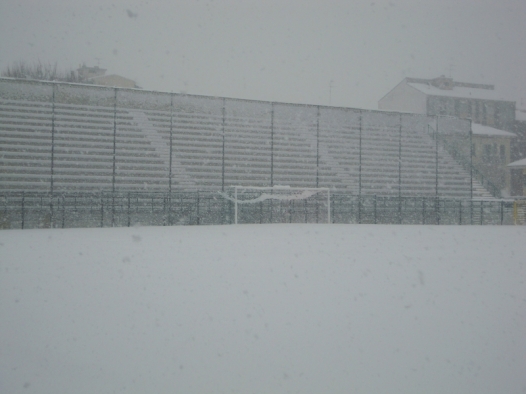 stadio moccagatta neve