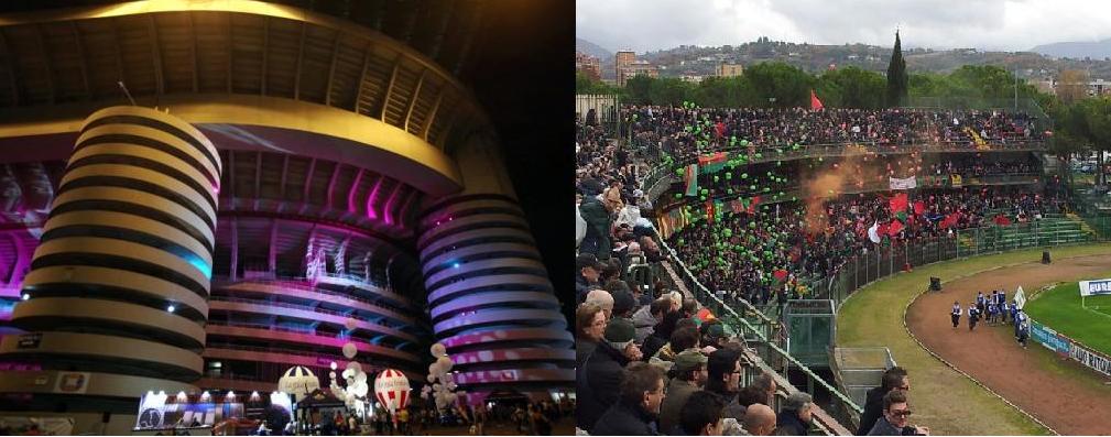 Ternana-Taranto come Milan-Juventus, Liberati e San Siro sold out