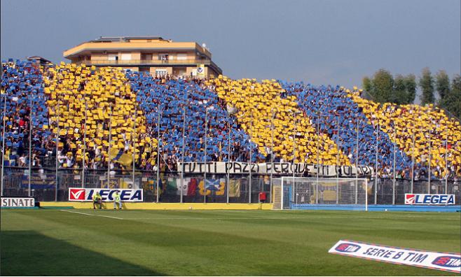 Pro Vercelli e Frosinone in festa per la Serie B