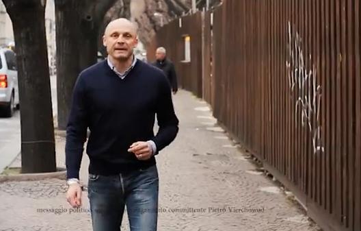 Video Pietro Vierchowod candidato sindaco Como