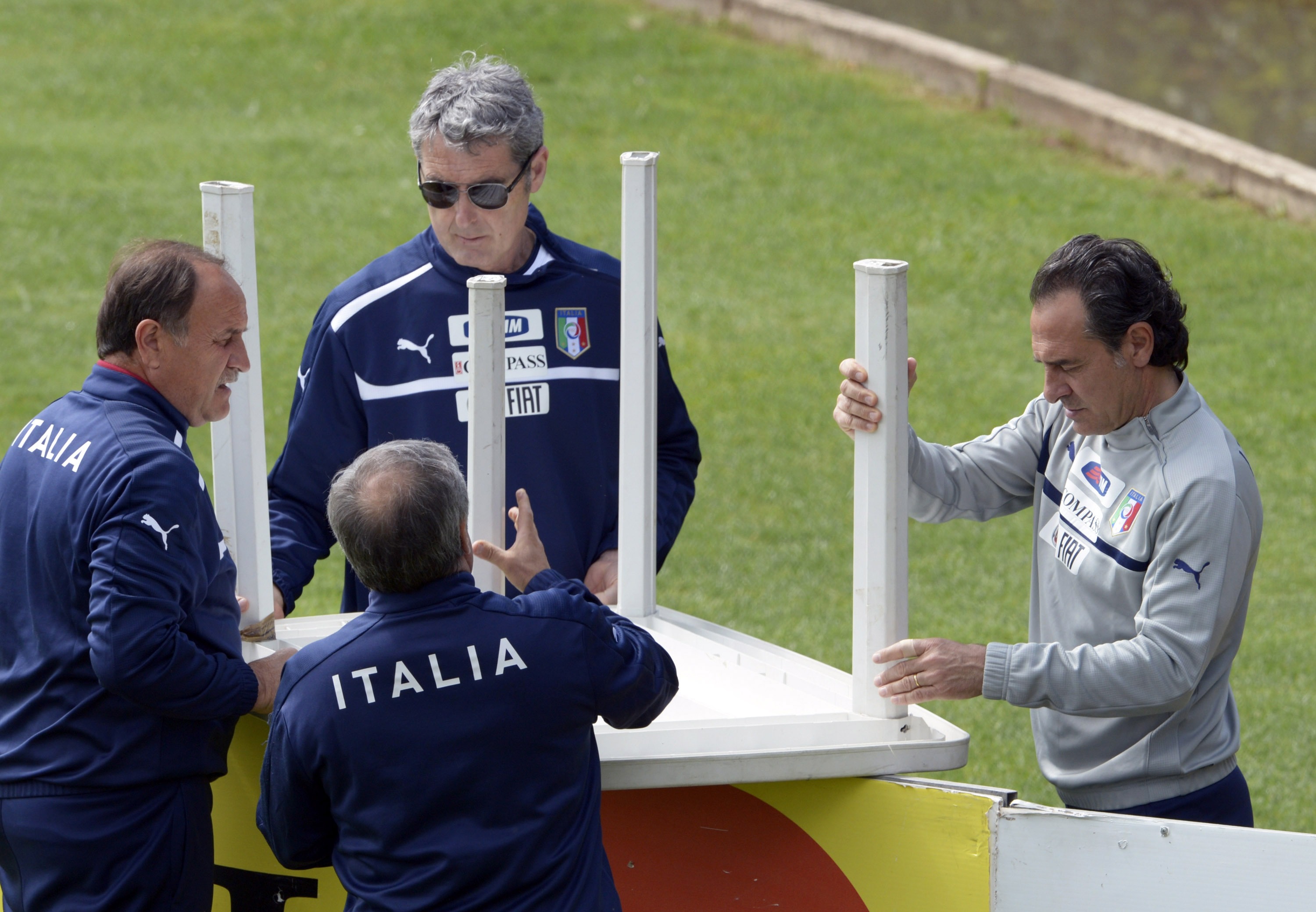 Foto Italia verso Euro 2012 raduno Coverciano 22 maggio 2012