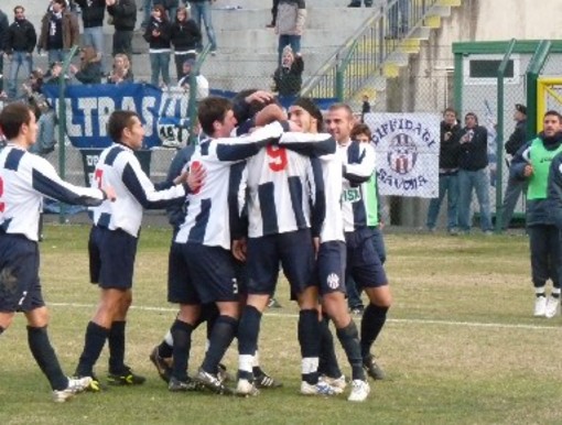 Savona-Alessandria 1-0 decide Demartis