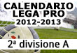 Calendario Lega Pro 2012-2013 Seconda Divisione A