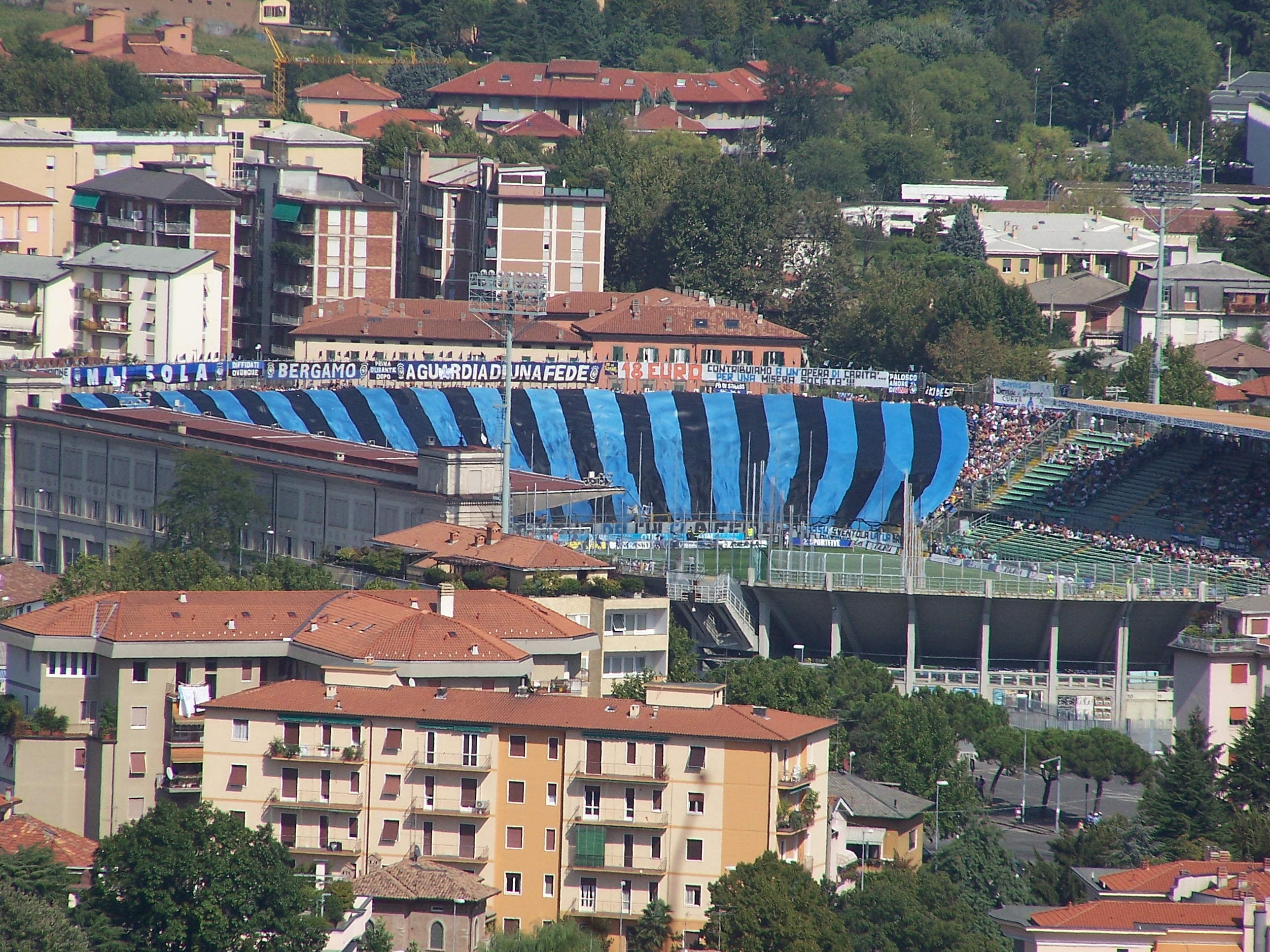 Atalanta e AlbinoLeffe al Tar per lo stadio Atleti Azzurri d'Italia