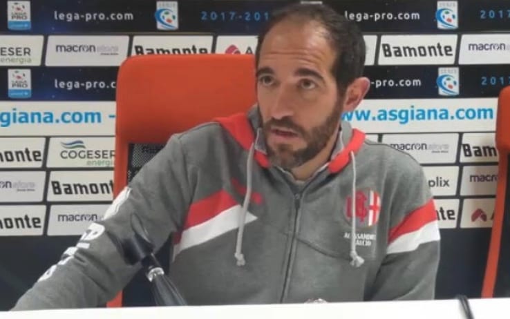 Alessandria in rimonta col Giana Erminio, Stellini pensa positivo: "Punto da vera squadra"